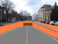 Imagine atasata: iesirea din pasaj catre I C Bratianu si iesirea din parcarea subterana 02.JPG